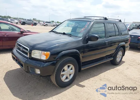 2001 Nissan Pathfinder Le z USA, uszkodzony, nr VIN JN8DR09X21W580913